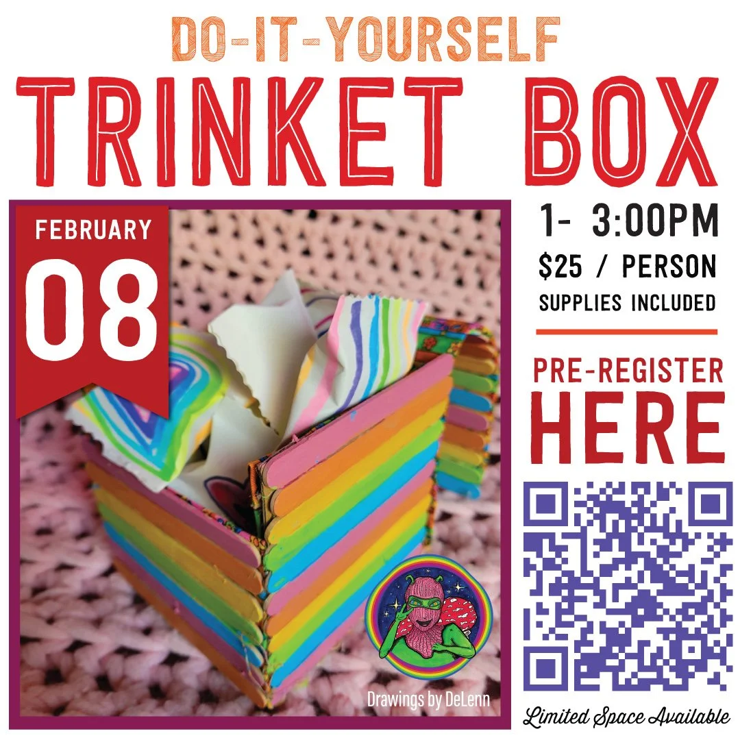 February Craft: D.I.Y. Trinket Boxes