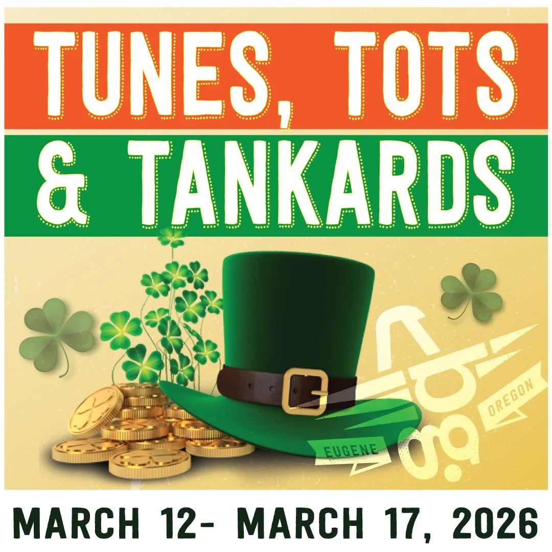 Annual Tunes, Tots &amp; Tankards at beergarden... March 12-17, 2026