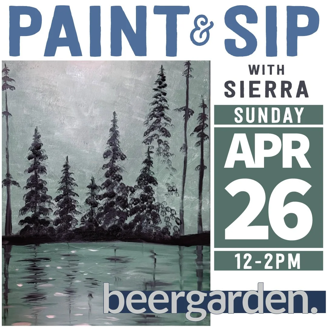 April Paint N' Sip with Sierra at beergarden