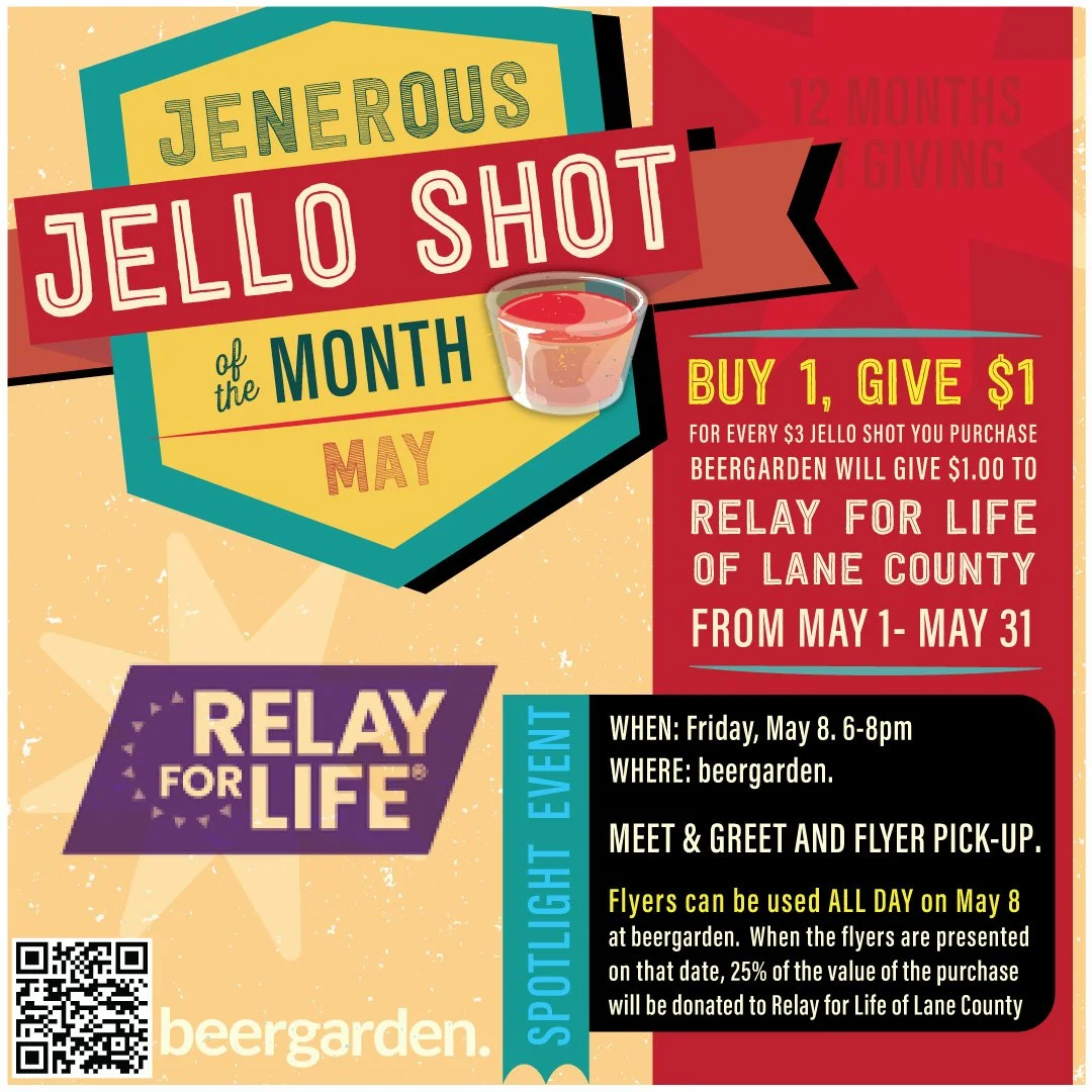 May's 'Jenerous Jello' Campaign featuring Relay for Life
