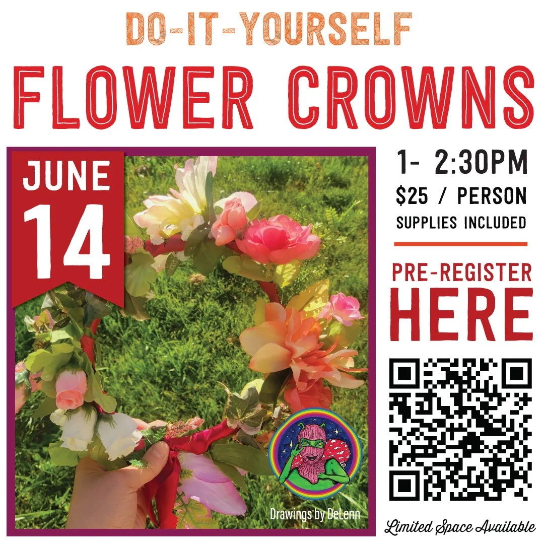 June DIY Craft: Flower Crowns