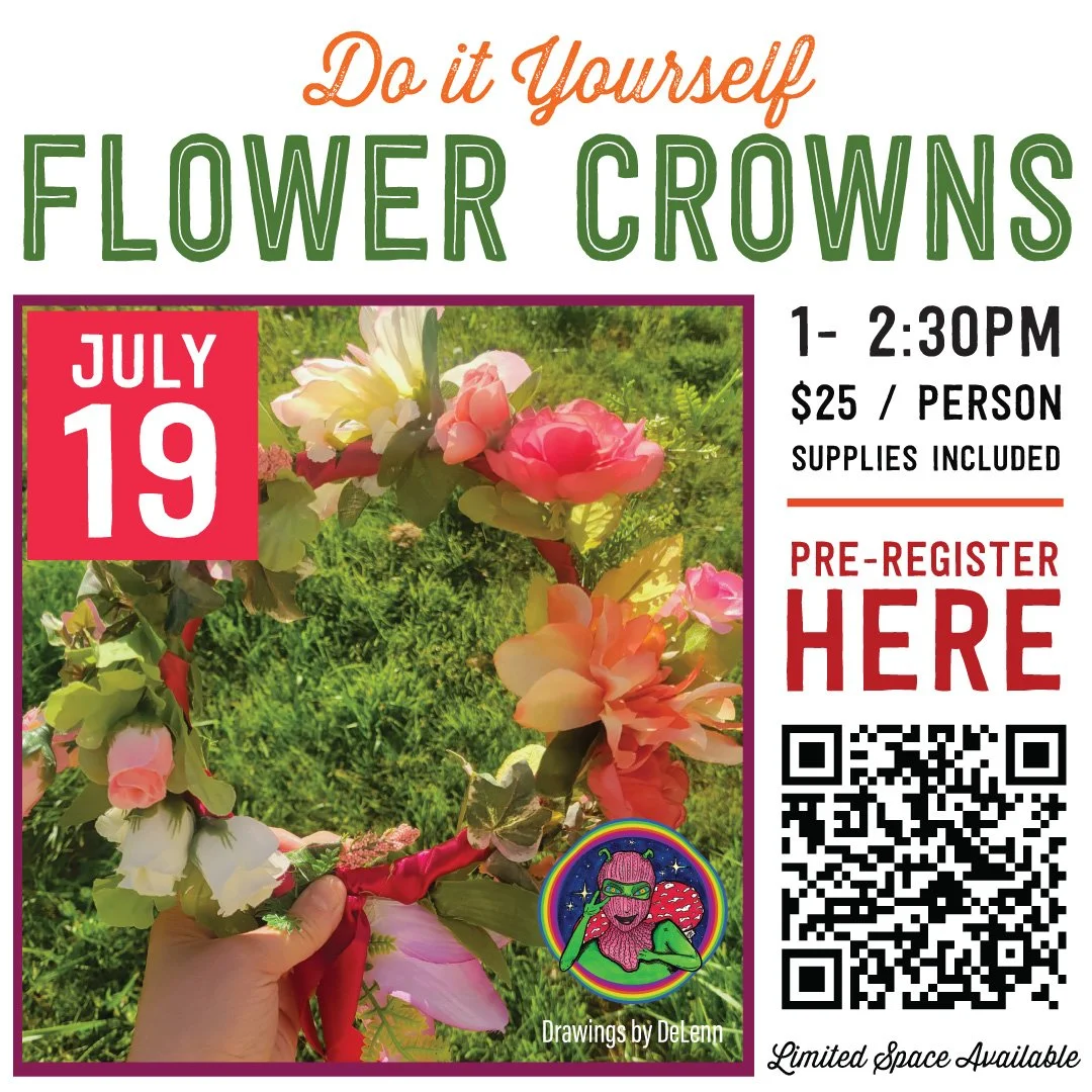 June Craft: D.I.Y. Flower Crowns