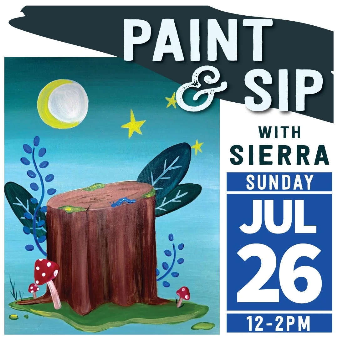 July Paint N' Sip with Sierra
