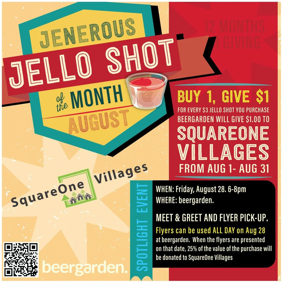 August's 'Jenerous Jello' Campaign featuring Square One Villages
