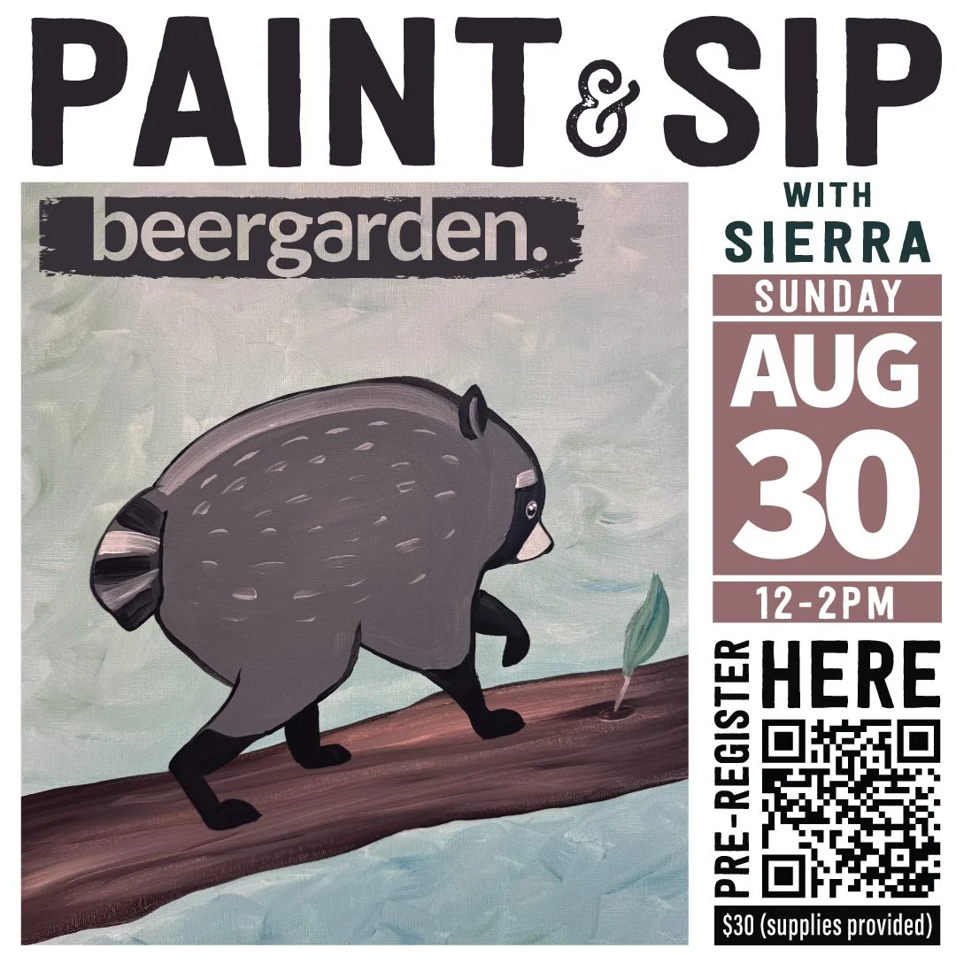 August Paint N' Sip with Sierra