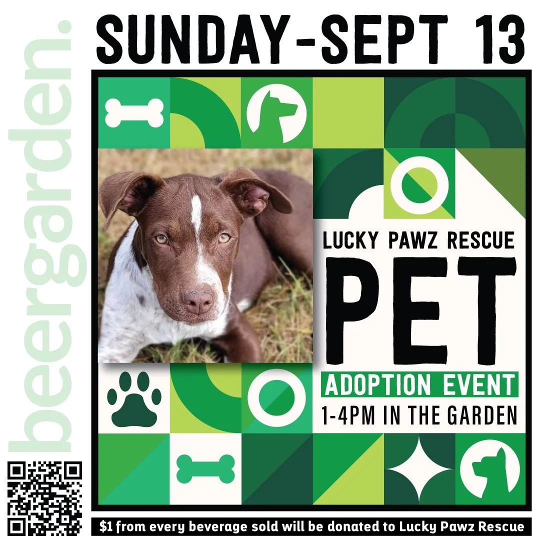 SEPTEMBER PET ADOPTION EVENT WITH LUCKY PAWZ