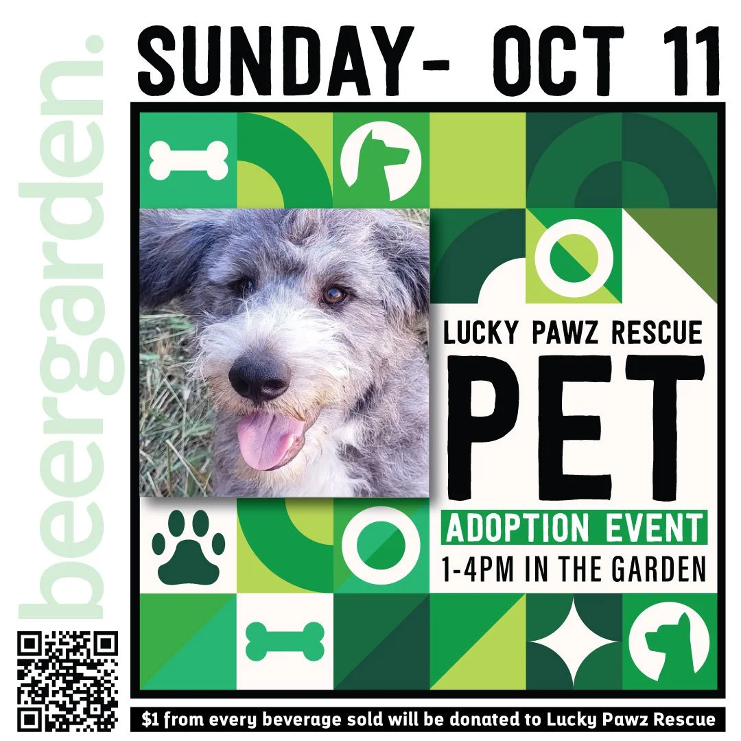 OCTOBER PET ADOPTION EVENT WITH LUCKY PAWZ!