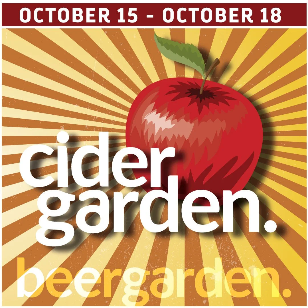 Annual Cidergarden: October 15- 18, 2026