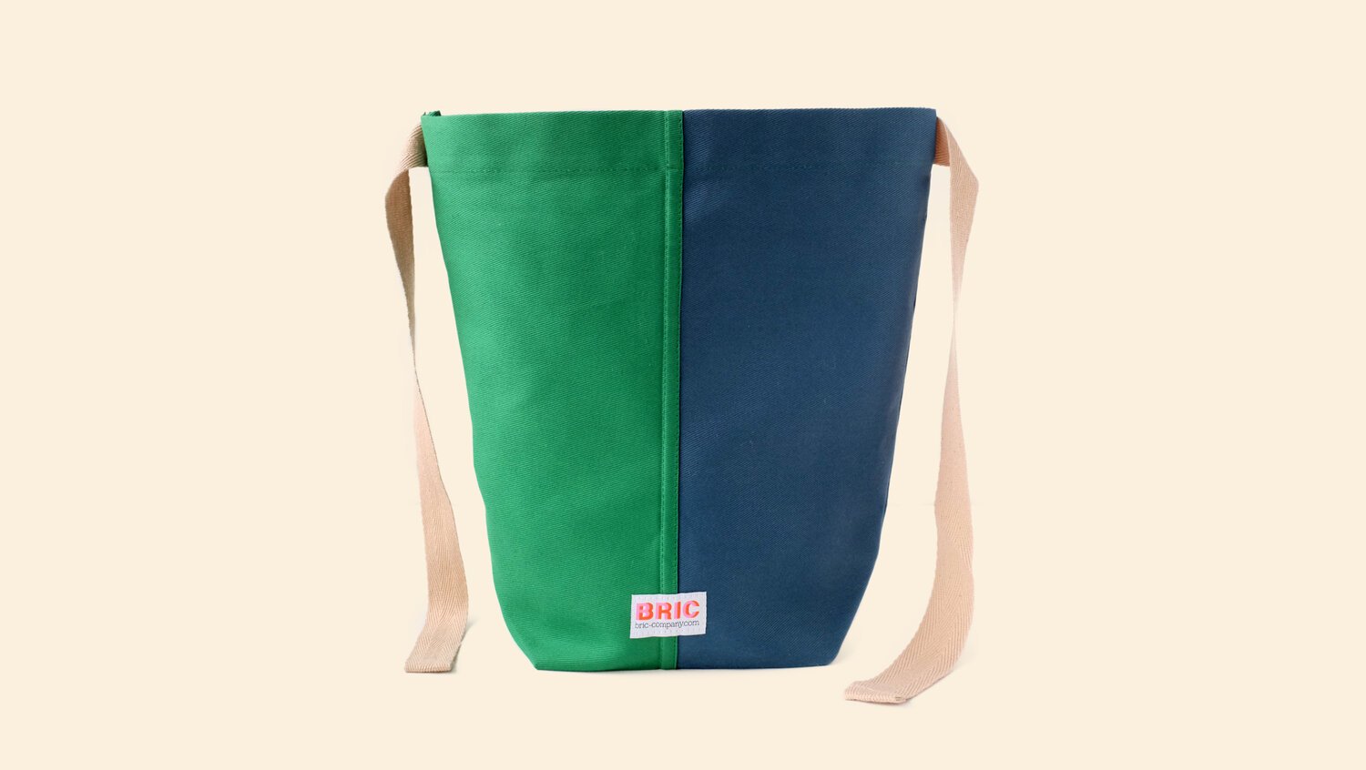 The Classic - Forest Green and Petrol Blue Reusable Lunch Bag With  Waterproof Lining — Bric