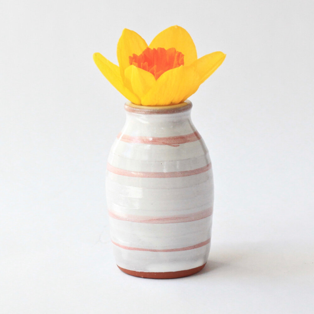 Tiny Pink Striped Bud Vase.jpg