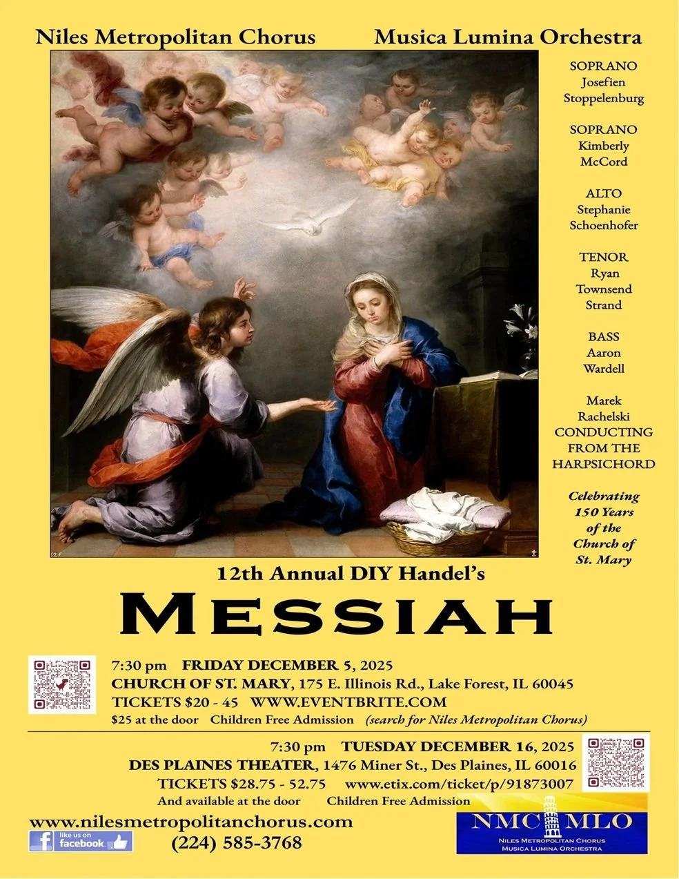 NMO: Soloist for Messiah
