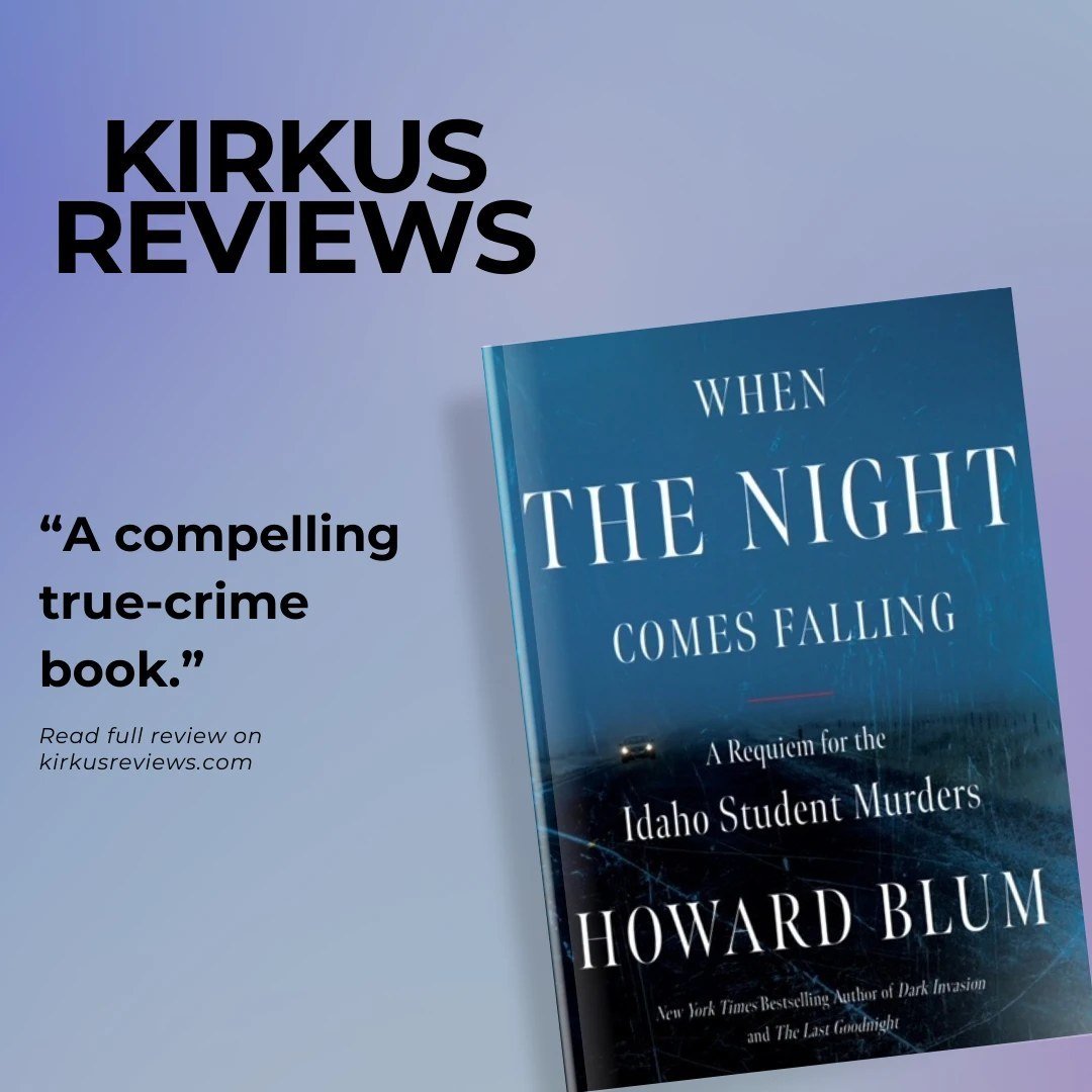Curious to delve deeper into the captivating narrative of Howard Blum's latest release, &quot;𝗪𝗵𝗲𝗻 𝗧𝗵𝗲 𝗡𝗶𝗴𝗵𝘁 𝗖𝗼𝗺𝗲𝘀 𝗙𝗮𝗹𝗹𝗶𝗻𝗴&quot;? 🌙

💫 Now's your chance to uncover the full story with Kirkus Reviews' insightful online review