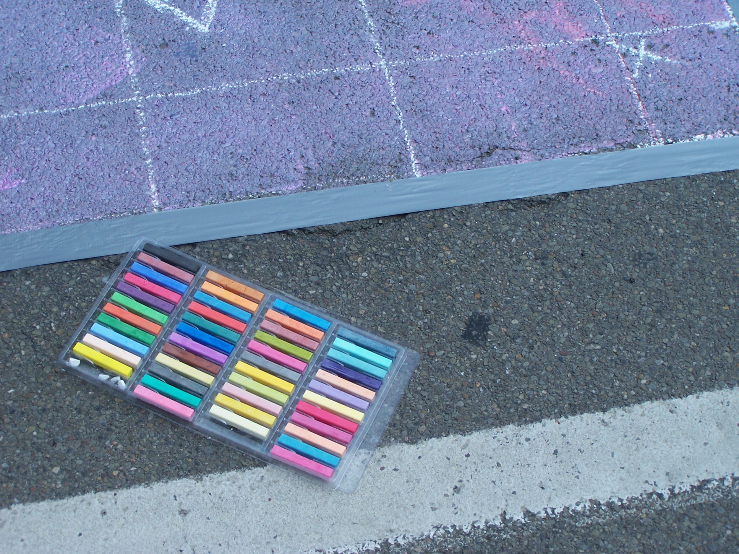 The Works Pavement Chalk