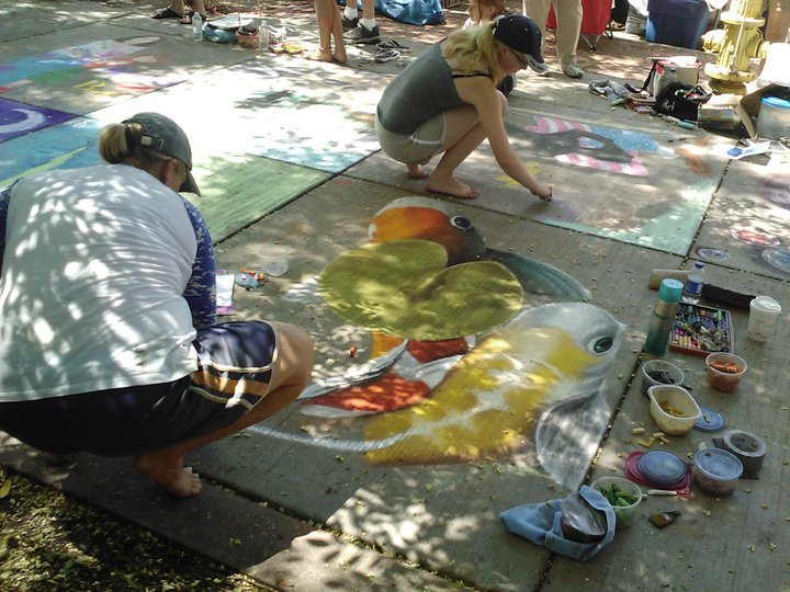 Tips For Summertime Sidewalk Chalk Art Street Painting Art By Monica
