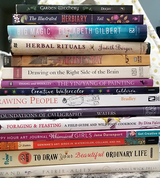 Stack of some of my favorite books
