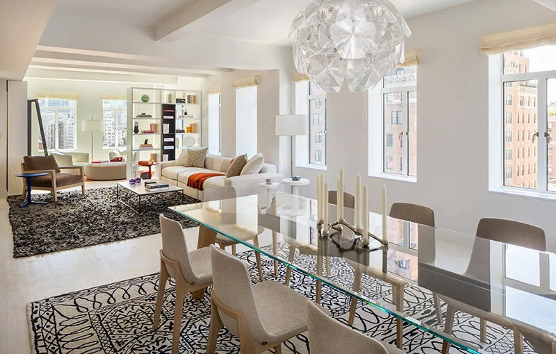 SPOTLIGHT RUG BLOG defining spaces using area rugs to separate a