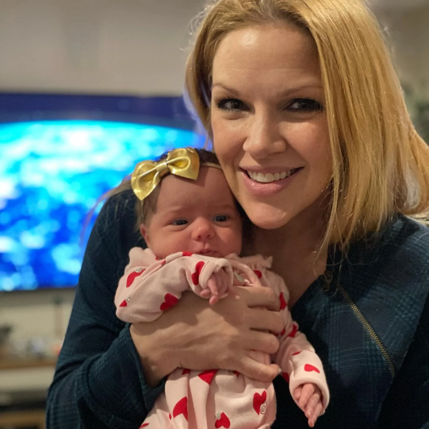 The amount of Valentines we got to open in our now-packed house (Valentine newbie in the gold bow) all started for me with the blond in this photo. A dream I didn&rsquo;t know existed for me. Somehow I didn&rsquo;t realize when the perfect woman had 