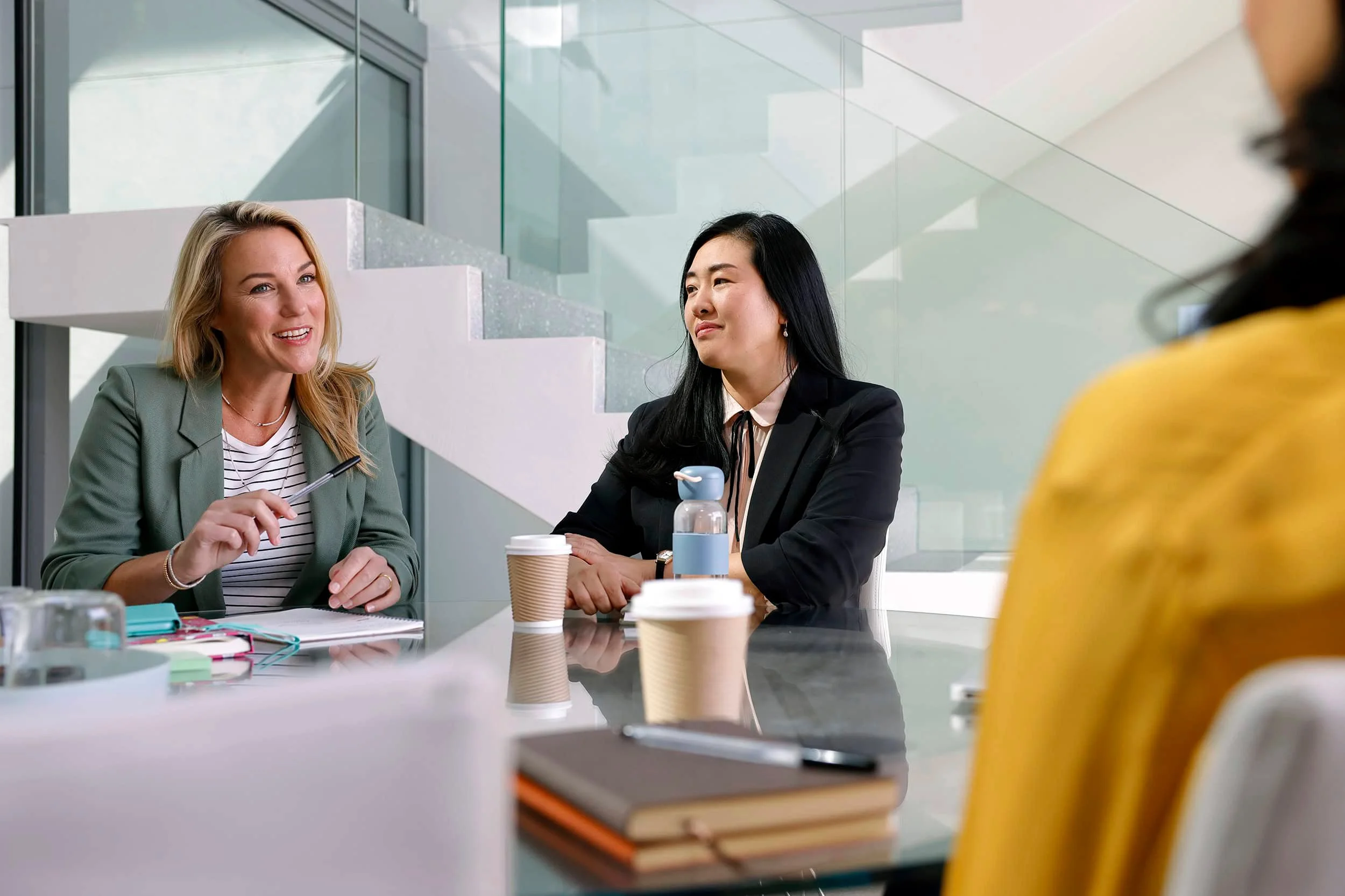Business Meeting | Corporate Photographer | Nick David | Corporate Photography | Business meeting in modern corporate environment