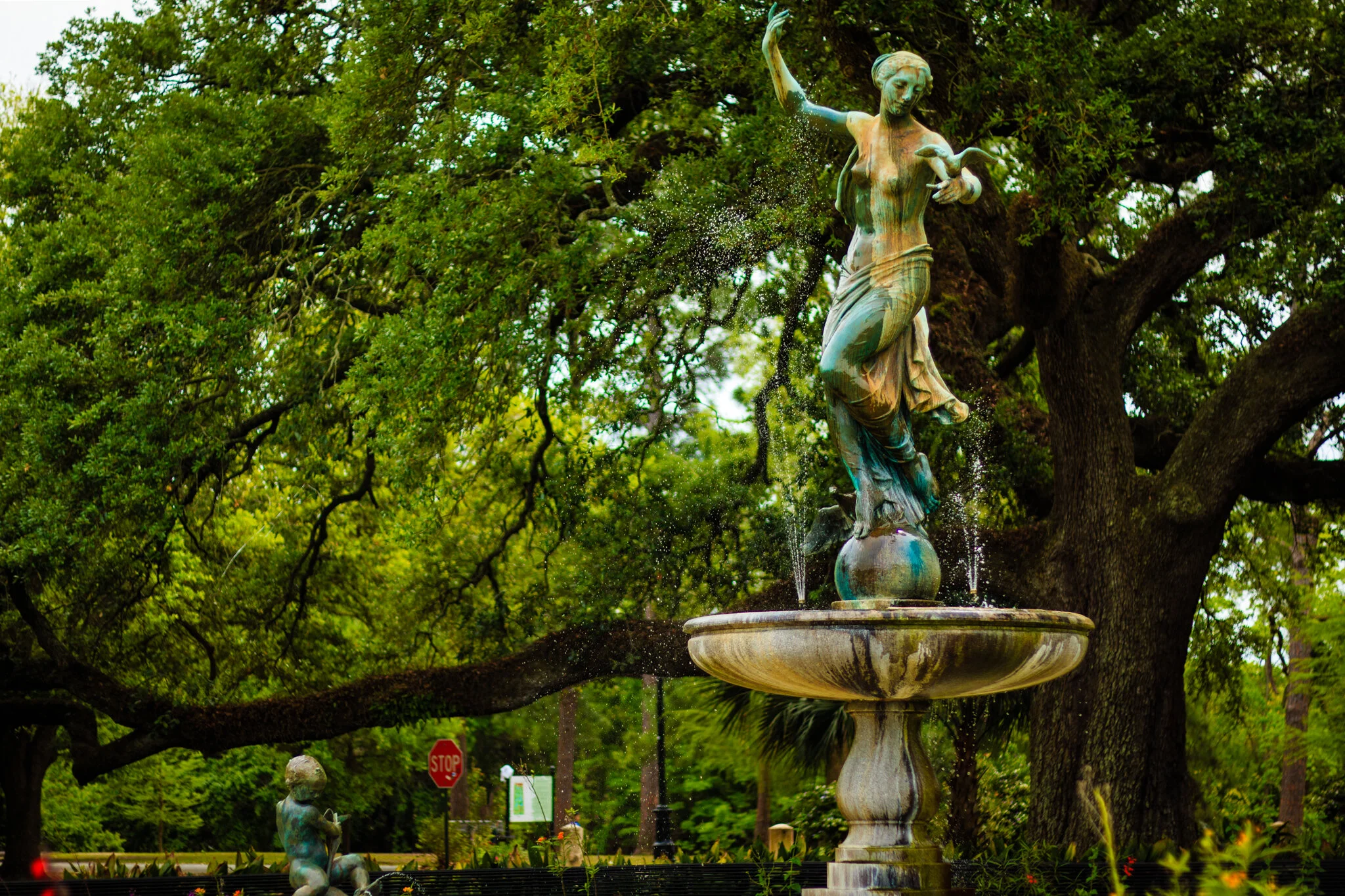 AUDUBON PARK FOUNTAIN