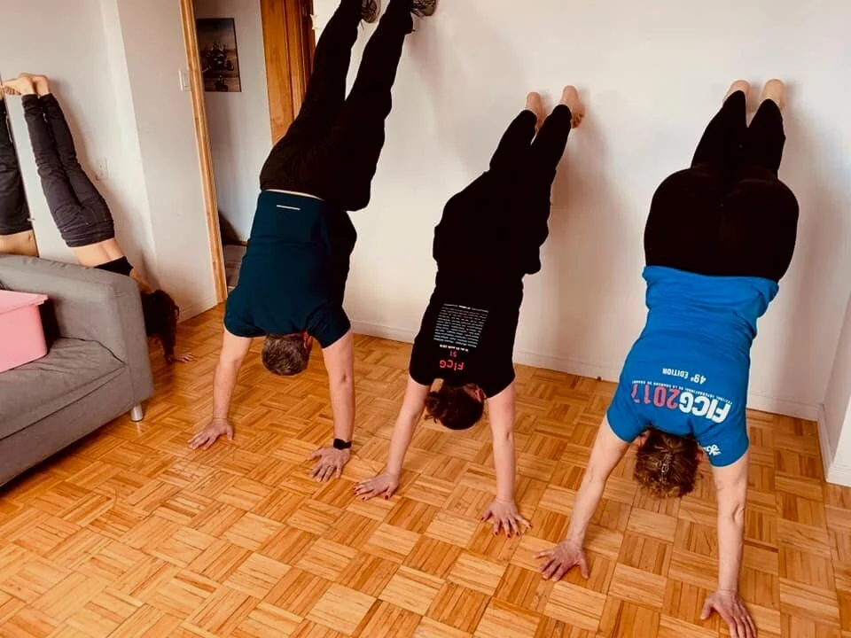 Photo de la Famille Leclair en action à la maison !