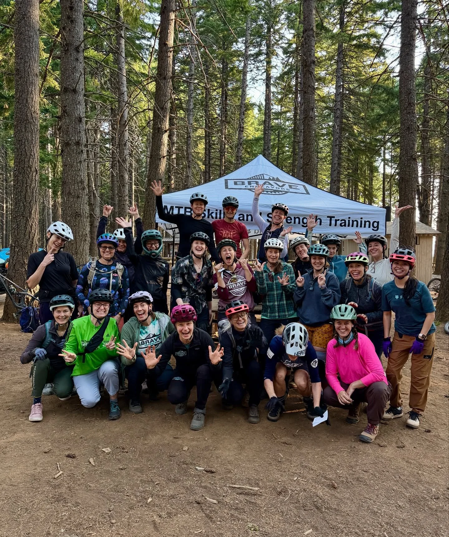 Wow! What a phenomenal morning of women showing up to improve their MTB Skills!

The final @brave.endeavors adult MTB clinic in Post Canyon for 2025 went out w a bang!

Women stepped out of their comfort zone 🙌

Made new friends 👯&zwj;♂️

Tried har