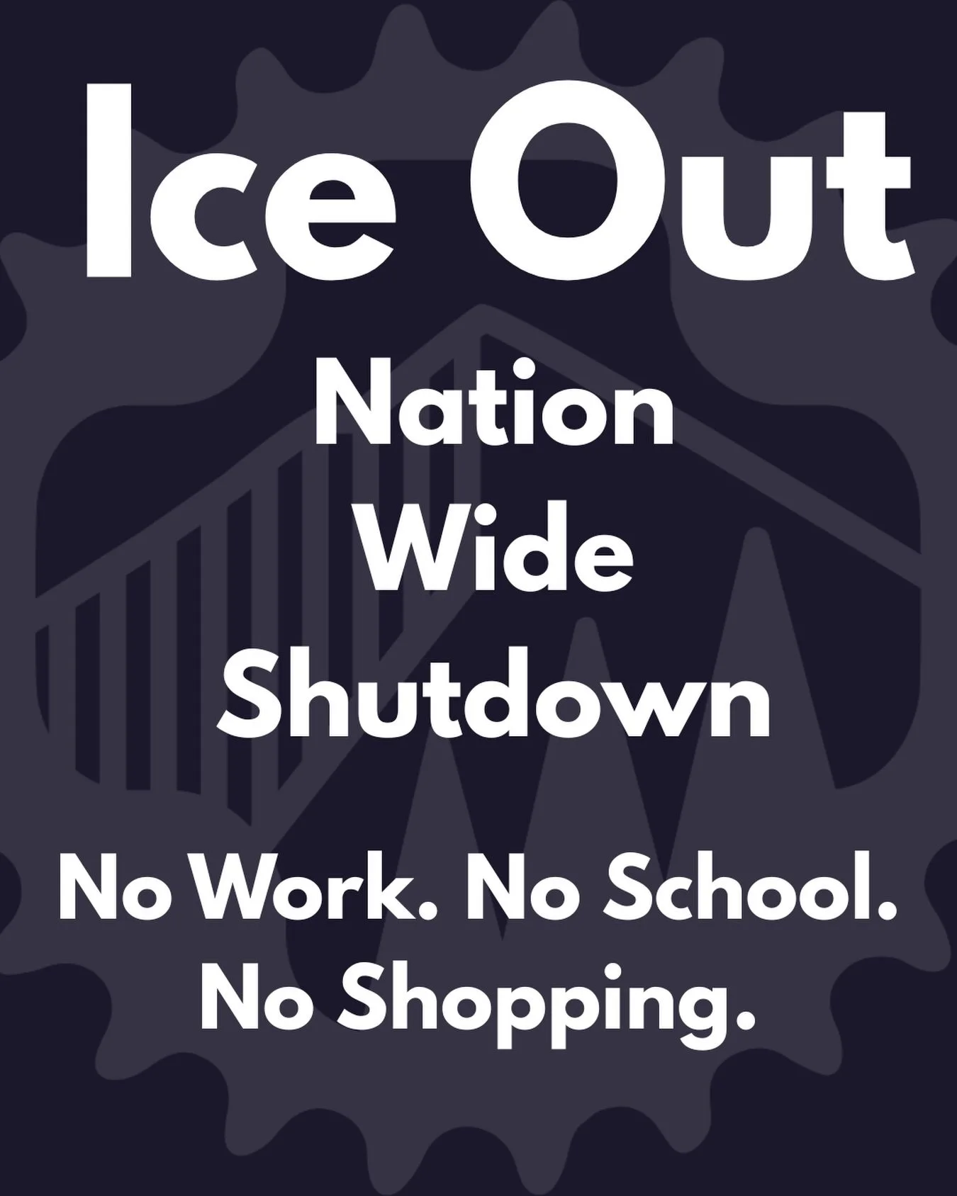 Kid MTB program registration will be postponed till Saturday, Jan 31st. 

ICE has killed 8 people and terrorized and deported many many more. 

By creating a nationwide economic shutdown, we send a strong message that the actions of our current admin