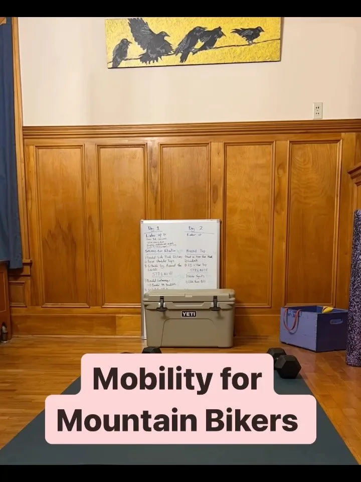 To all my MTBers out there w tight hammys, achy hips and rounded shoulders&hellip;

Let&rsquo;s get some mobility going! 🙌🙌

I do this exact sequence every day. It takes about 6 minutes and I feel sooo much better after. 

Looking to incorporate mo