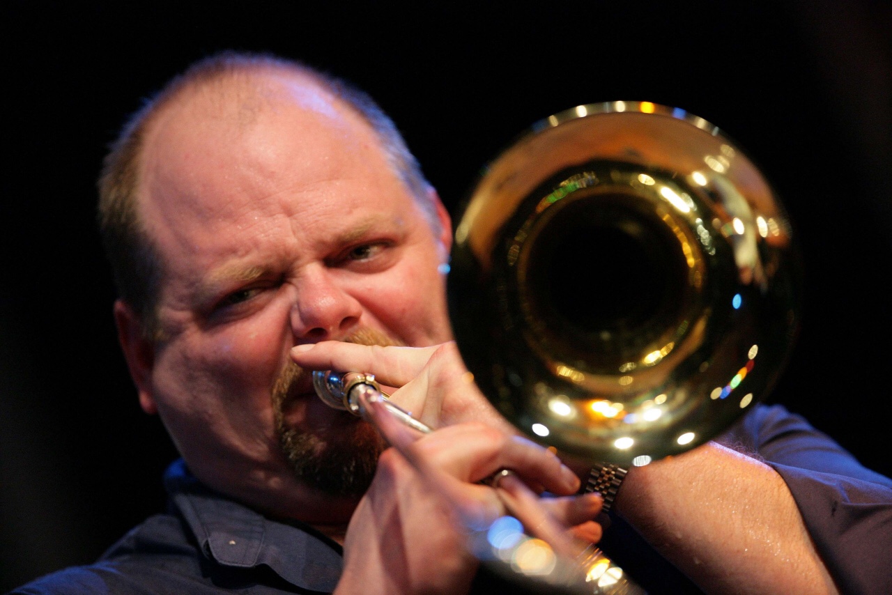Trombonist John Allred.