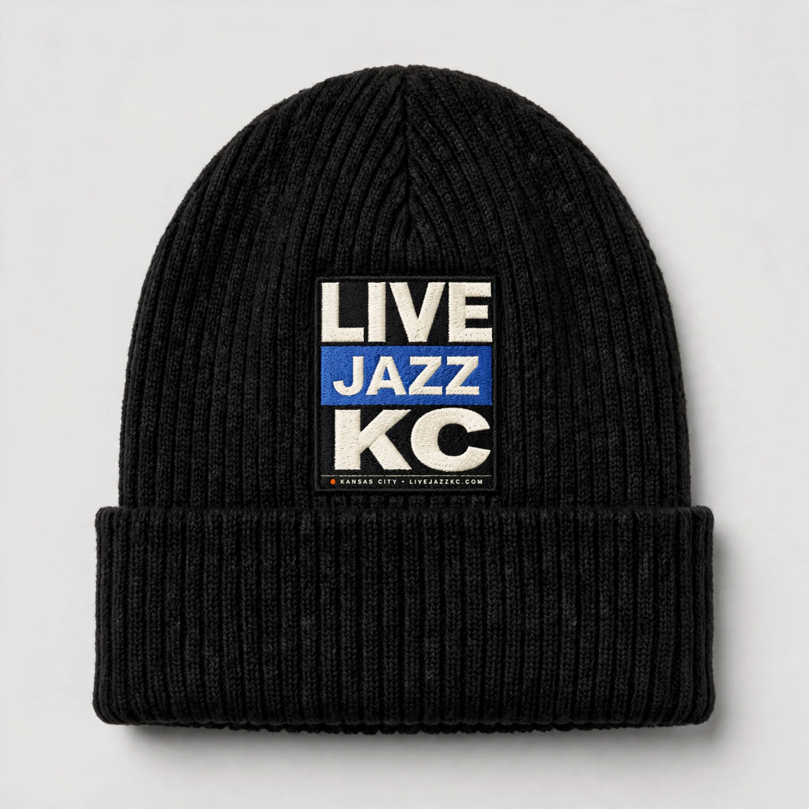 Blue Note Beanie in Black