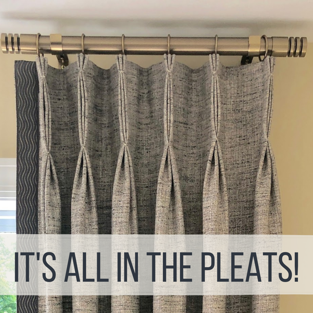 How To Choose The Best Drapery Pleat — Custom Window Treatments