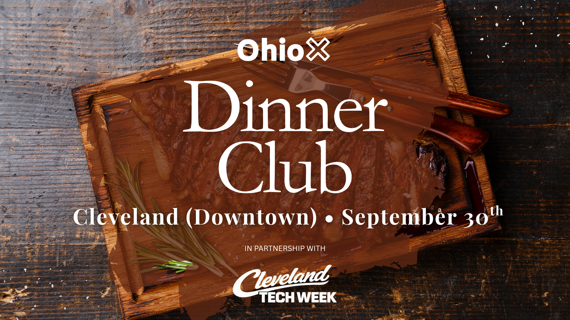 OhioX Dinner Club: Cleveland - Downtown