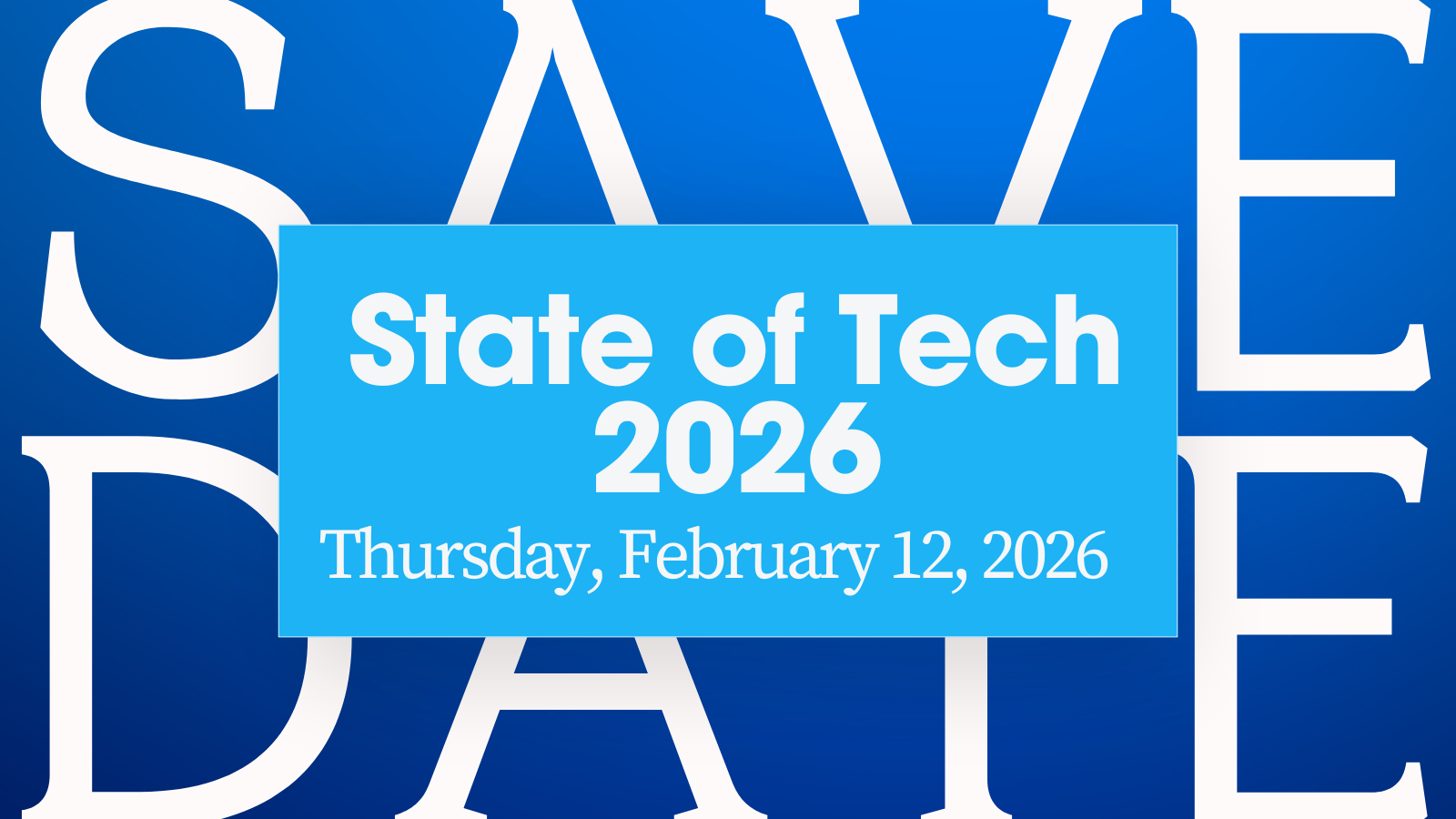 State of Tech 2026