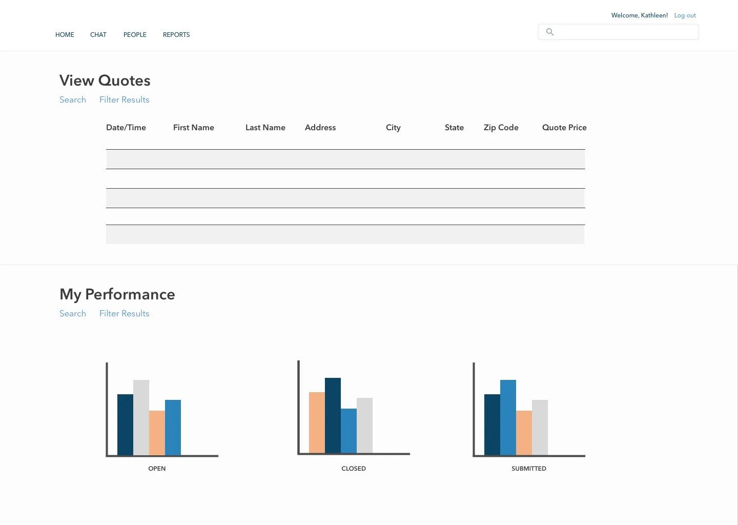 Agent Dashboard
