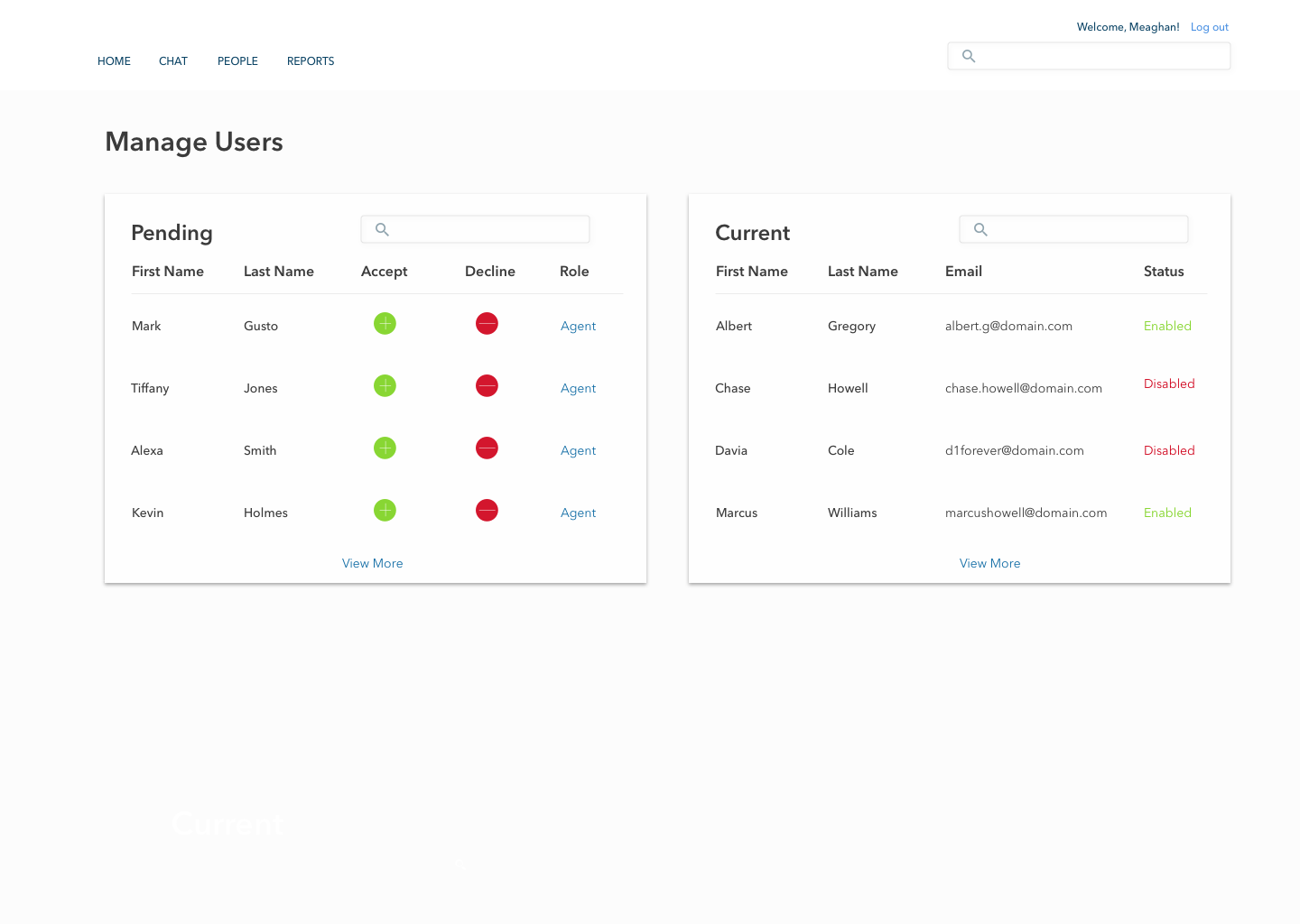 Manage Users