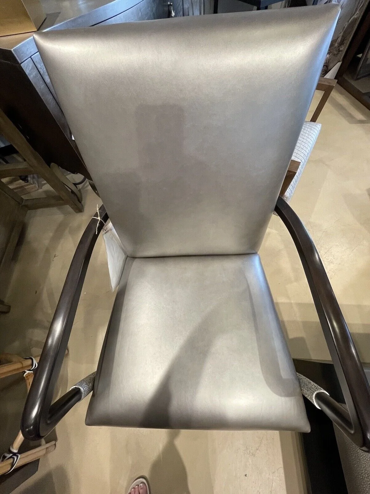 Grayson Living Savona Leather Armchair — Homenclature