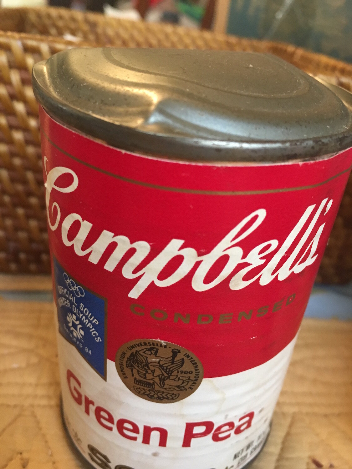 Taken moments before I sealed this can in plastic, twice, and put it in the trash outside the house.