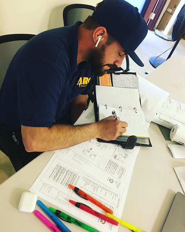 Hard at work here at ARC! Contact our expert main man, Sam Tarantino, for your Power Solutions needs!!!!Link in Bio #ARCPowerSolutions