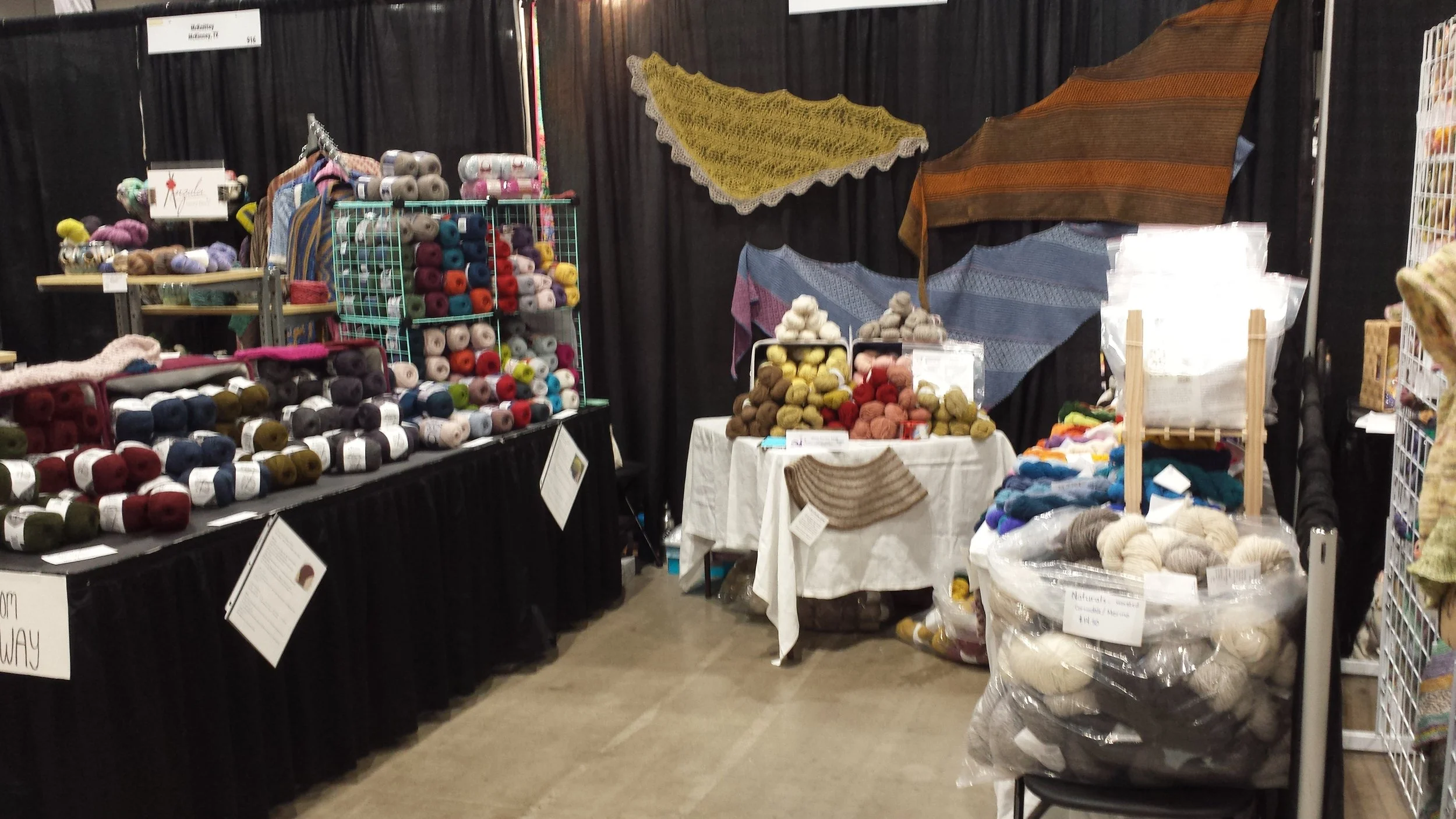 Out Booth at Stitches Midwest