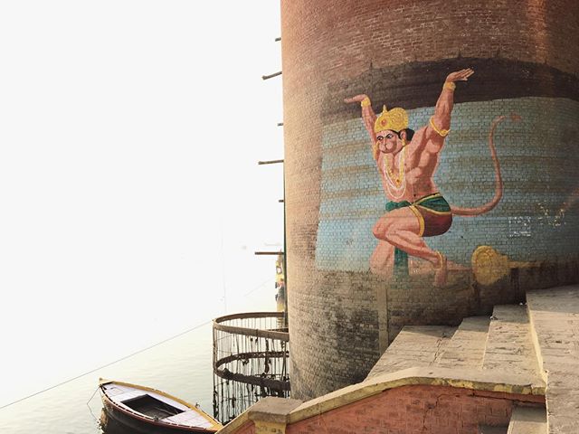 JAI HANUMAN: Tuesday the day of hanuman, as he was born on a tuesday. The son of vayu the wind, dedicated student of surya the sun and fearless devotee of the great king Rama. Hanuman shows us the path of the yogi, how with great devotion comes great