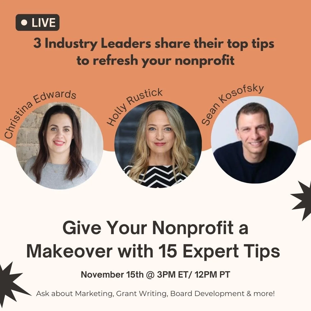 Give Your Nonprofit a Makeover with 15 Expert Tips