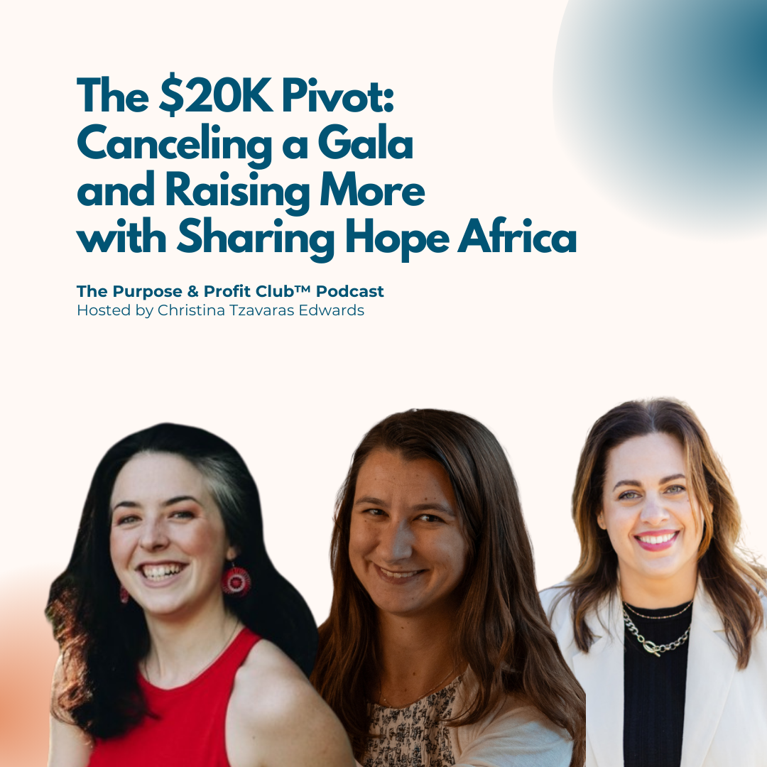 Ep. 190: The $20K Pivot: Canceling a Gala and Raising More with Sharing Hope Africa