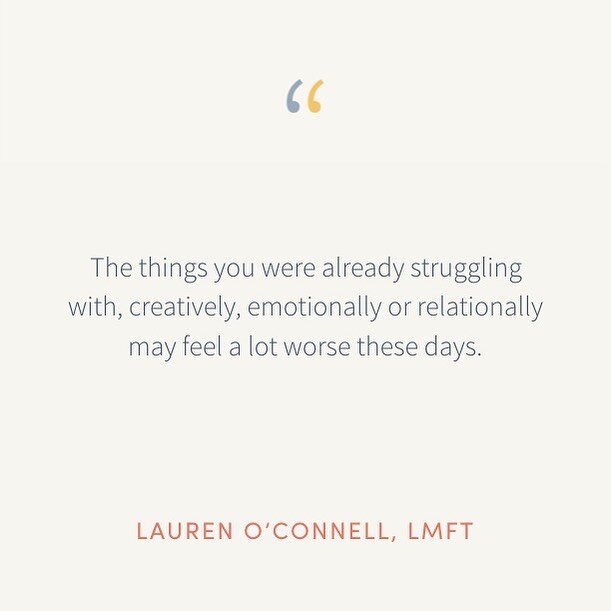 It&rsquo;s like the volume has been raised on everything challenging that was going on in your life and me talk health before all this started.
🐤
This could make finding a therapist who could help you through therapy even more essential, and may eve