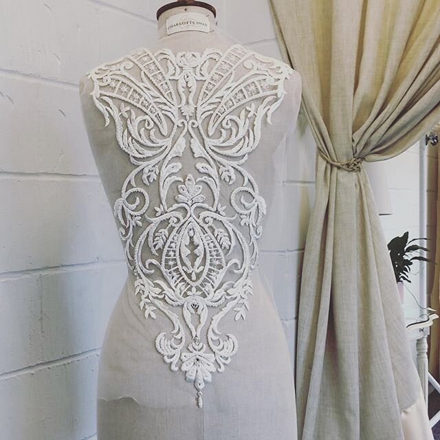 I&rsquo;m passionate about the right fabrics and blend of textures. Lace, beadwork, embroidery and sparkles. With a background in textiles design, I want to create you something, that means something. #bridal #bridaldesigner #weddingdress #weddingins