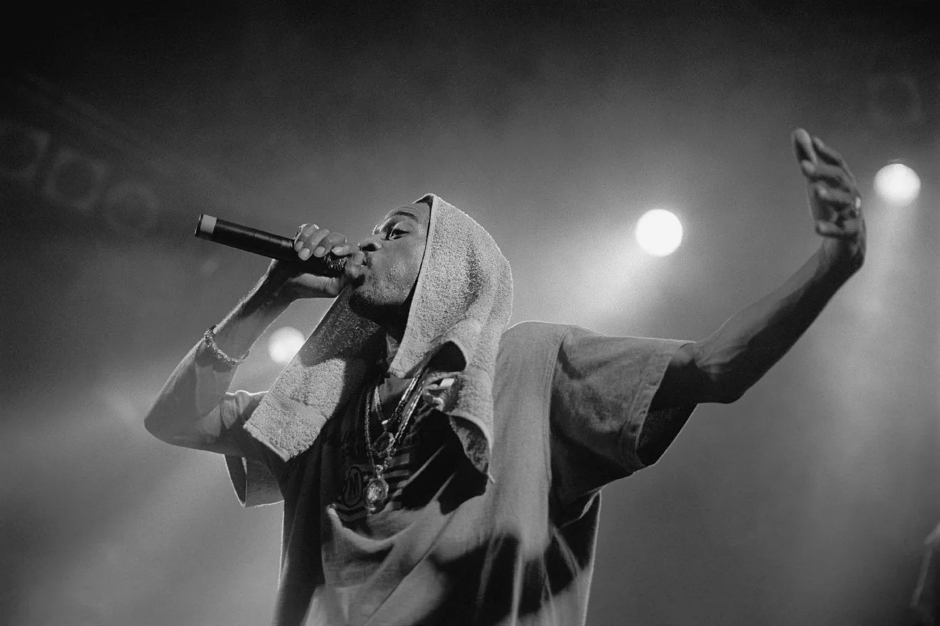 Rakim performing in Hamburg, Germany, June 3, 1998