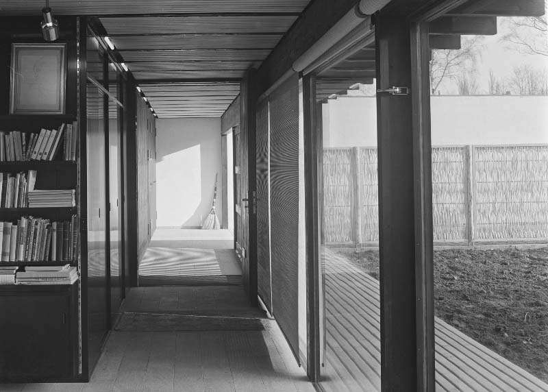 Gunnløgssons eget hus, Rungsted, 1958. Foto: Keld Helmer-Petersen