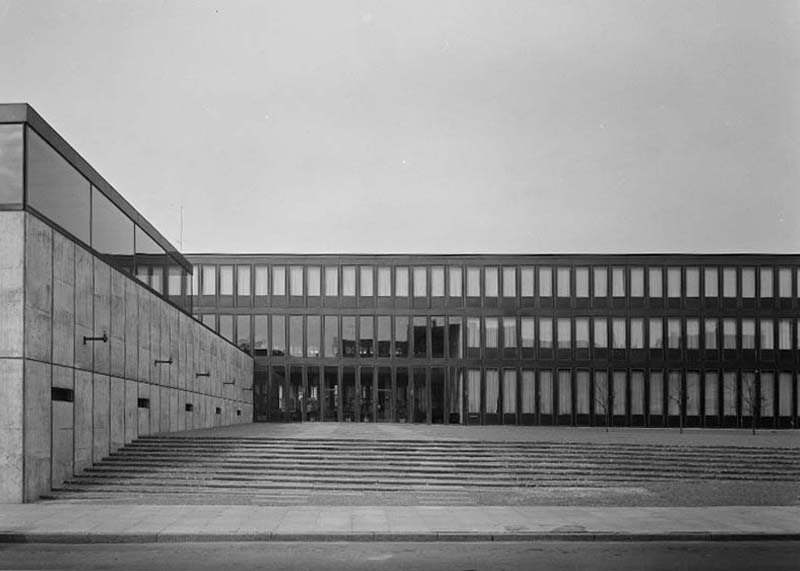 Fredericia Rådhus, 1965. Foto: Keld Helmer-Petersen