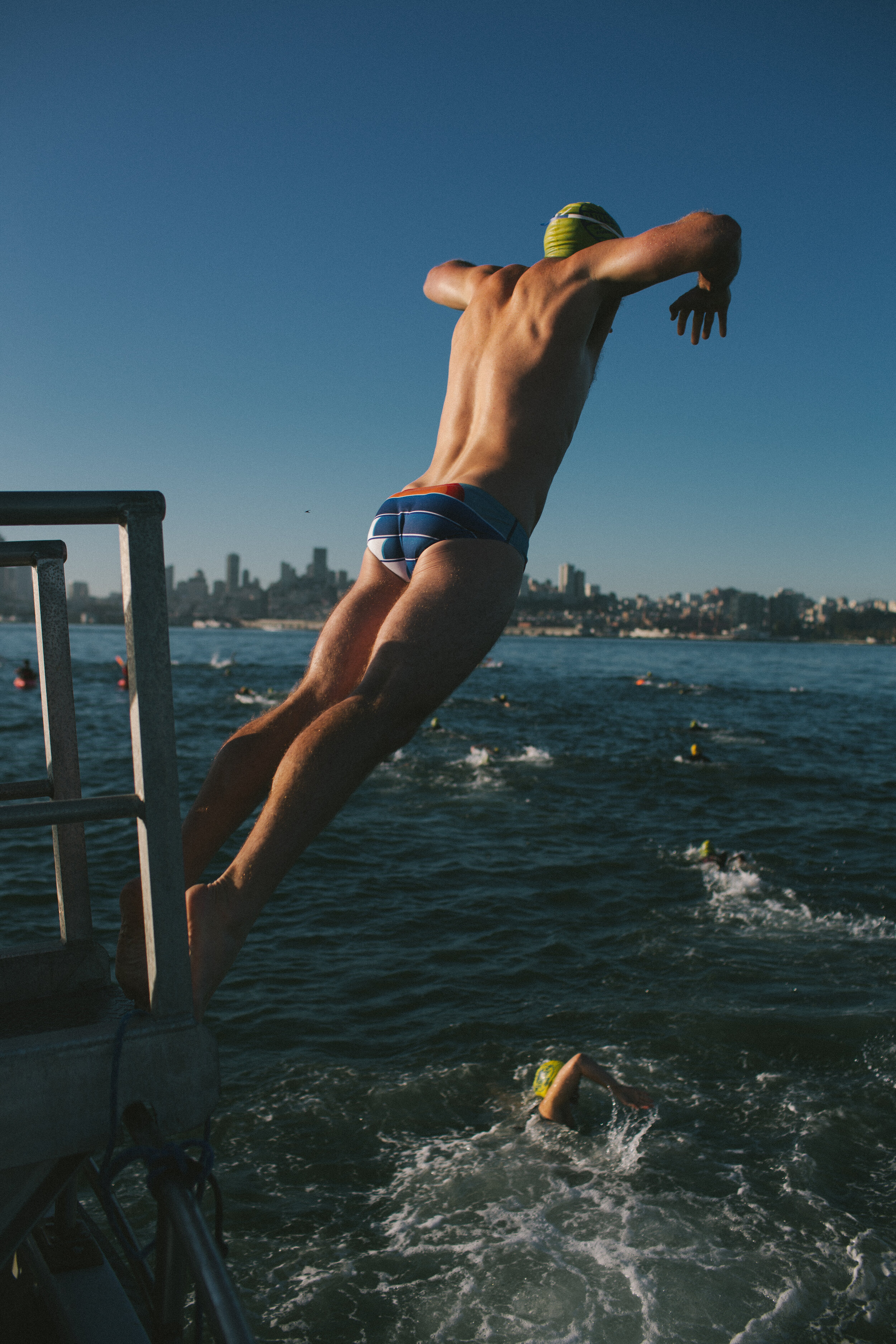 Alcatraz Odyssey Open Water Swim (shot on digital)