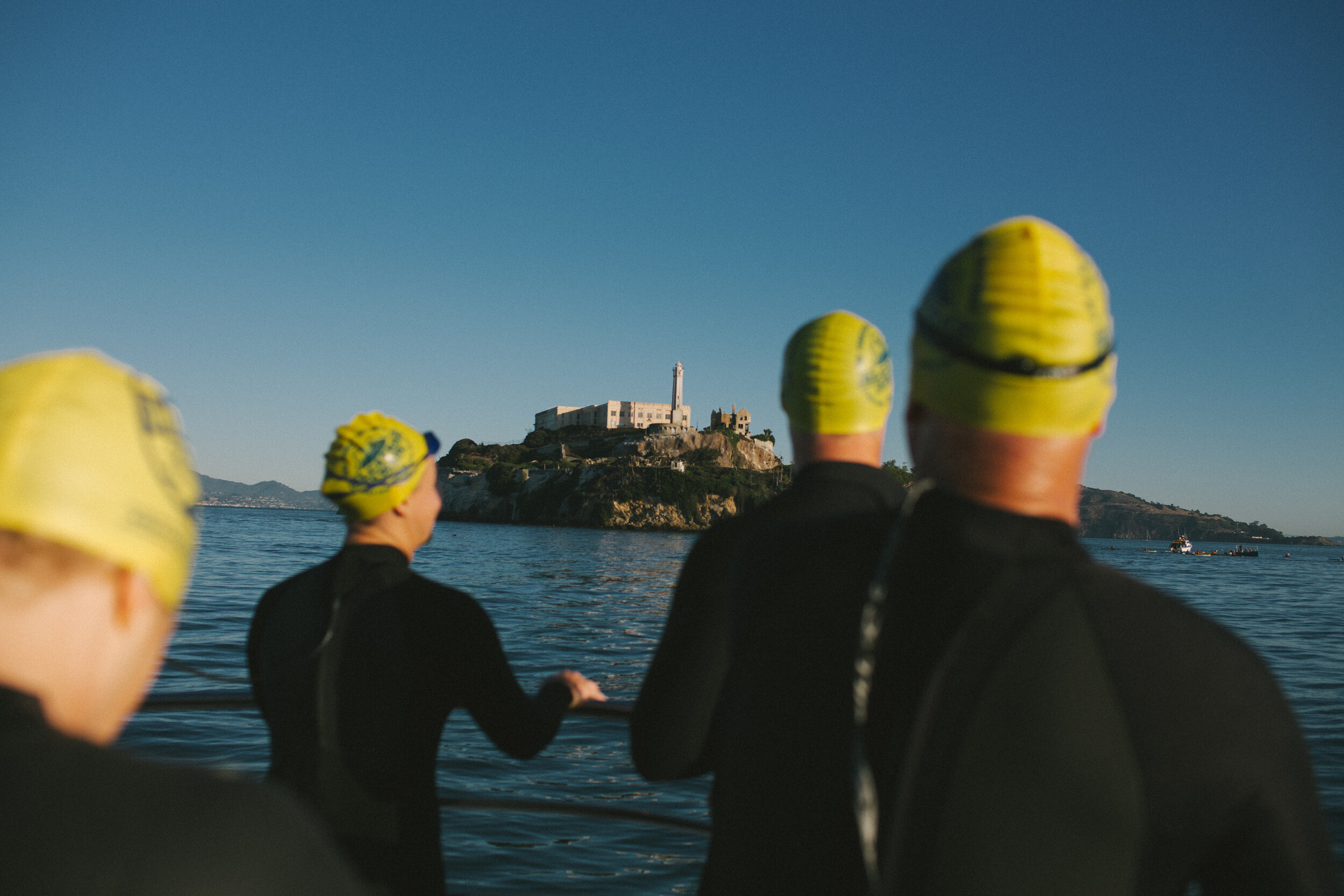 Alcatraz Odyssey Open Water Swim (shot on digital)