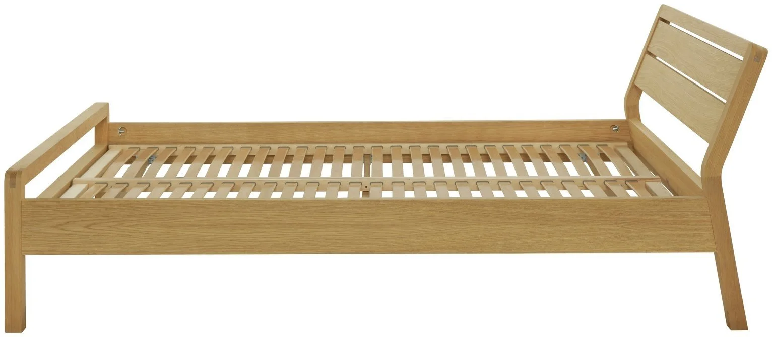 Habitat Radius Kingsize Wooden Bed Frame - Oak 19394494_3.jpg