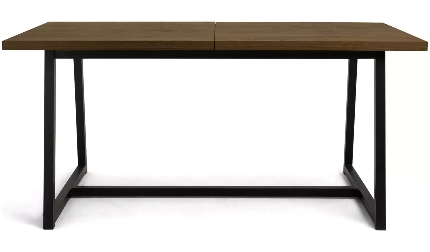 Nomad Extending 6 - 8 Seater Dining Table -in black & oak